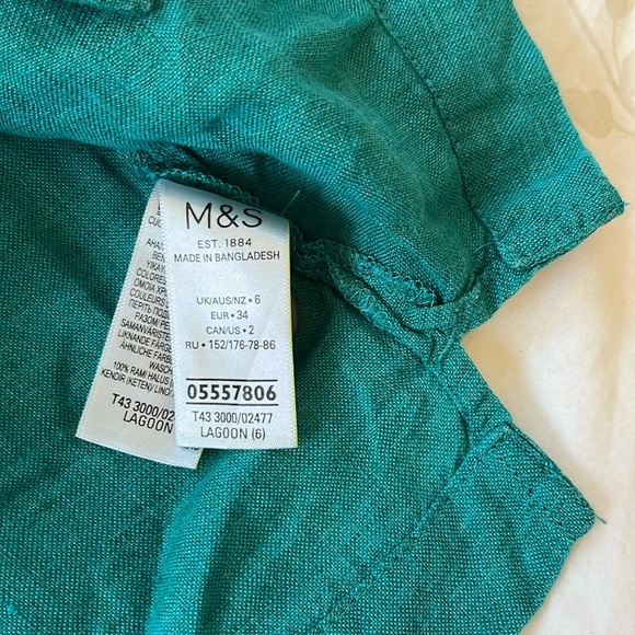 M&S Collection Linen Top - Picture 8 of 8